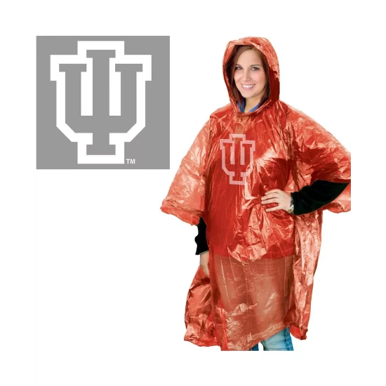 Best Sale ๐ฏ Wincraft Multi Indiana Hoosiers Rain Poncho ๐ - Image 2