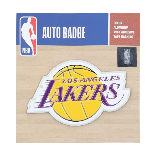 Brand new โ Wincraft Multi Los Angeles Lakers 2.75 X 3.5 Logo Auto Badge Decal ๐ - Image 2