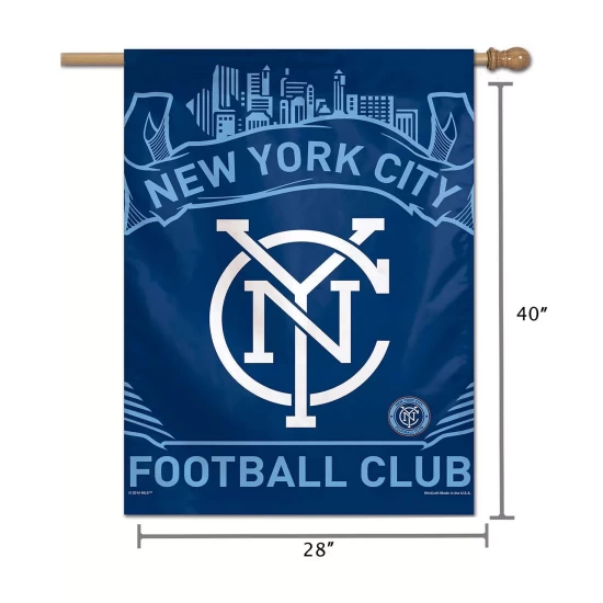 Best Pirce ๐ฅ Wincraft Multi New York City FC 28 X 40 Single-Sided Vertical Banner ๐ฏ - Image 3