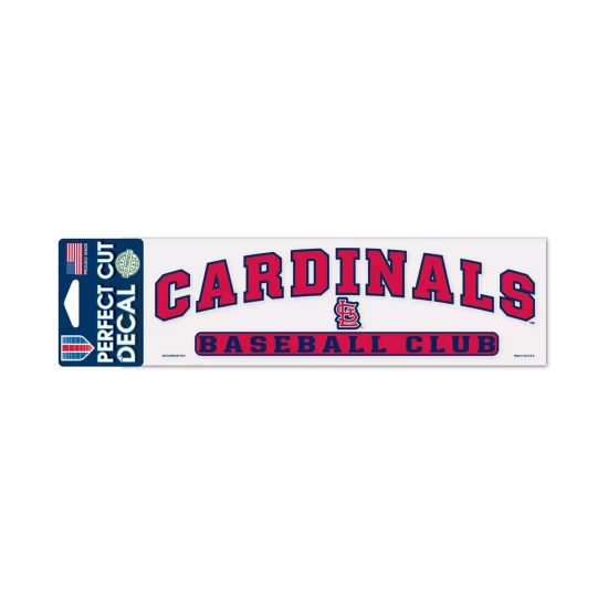 Budget ๐ Wincraft Multi St. Louis Cardinals 3 X 10 Arch Perfect Cut Decal ๐ - Image 2