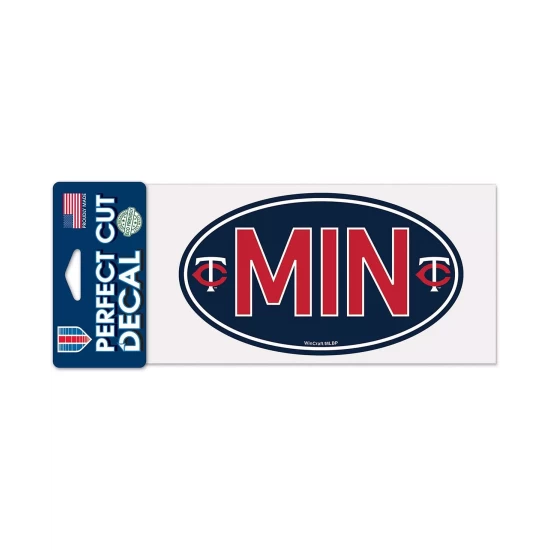Brand new โ๏ธ Wincraft Multi Minnesota Twins 4 X 8 Perfect Cut Decal ๐ - Image 2