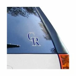 Brand new 🎁 Wincraft Purple Colorado Rockies 4 X 4 Color Perfect Cut Decal 🧨