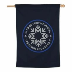 Brand new 🛒 Wincraft Multi Club De Foot Montral 28'' X 40'' Single-Sided Vertical Banner 🎉