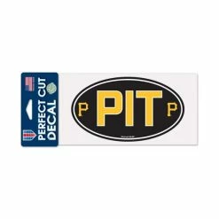 Wholesale 👏 Wincraft Multi Pittsburgh Pirates 4 X 8 Perfect Cut Decal 💯