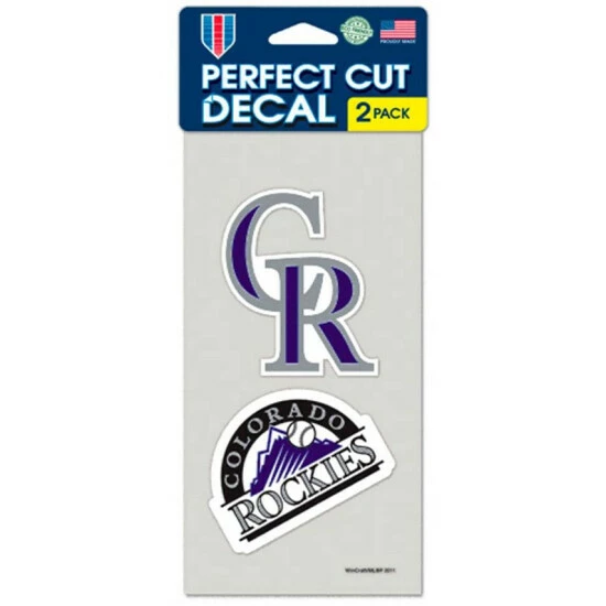 Best Sale โ Wincraft Multi Colorado Rockies Ultra Decals, Pack Of 2 ๐ - Image 2