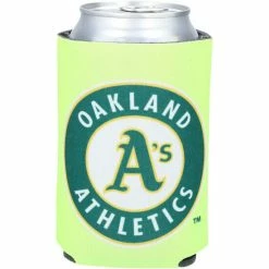 Brand new 🛒 Wincraft Multi Oakland Athletics 12 Oz Neon Can Cooler 👏