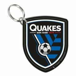 Hot Sale 🎁 Wincraft Multi San Jose Earthquakes Acrylic Key Ring 🎉