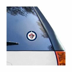 Promo ✔️ Wincraft Multi Winnipeg Jets 4 X 4 Color Perfect Cut Decal 🤩