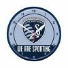 New 😀 Wincraft Multi Sporting Kansas City 12.75 Round Wall Clock 👏