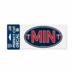 Brand new ✔️ Wincraft Multi Minnesota Twins 4 X 8 Perfect Cut Decal 😀