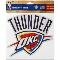 Outlet 🎁 Wincraft Multi Oklahoma City Thunder 8 X 8 Color Decal 🔔